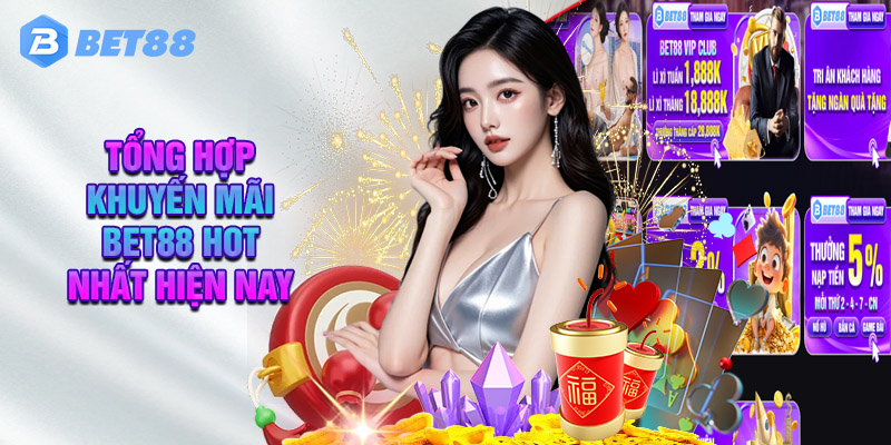 Tổng Hợp Khuyến Mãi BET88 Hot Nhất Hiện Nay