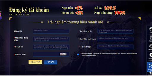 Đăng ký nhà cái Qh88 nhanh