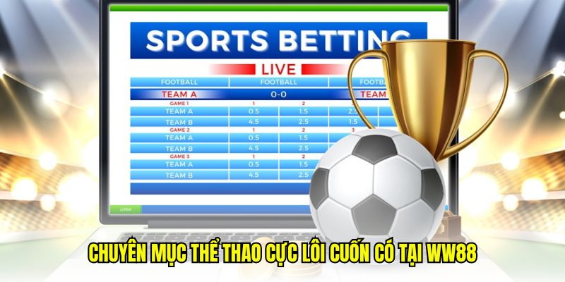 Chuyên mục thể thao cực lôi cuốn có tại WW88
