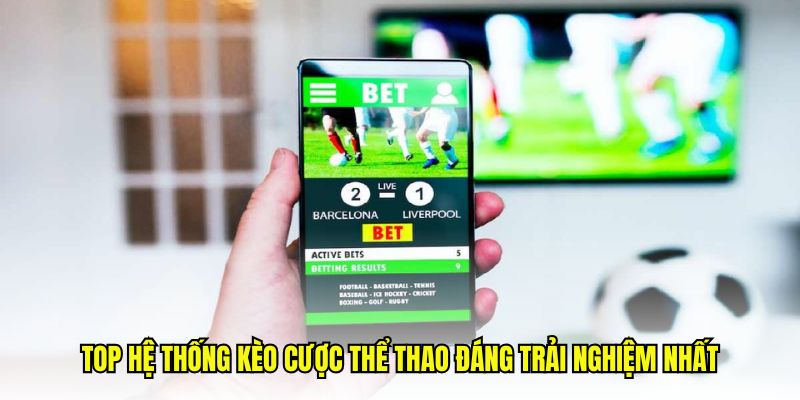 Top hệ thống kèo cược thể thao đáng trải nghiệm nhất